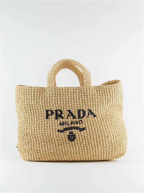 prada raffia phone bag|large raffia tote bag.